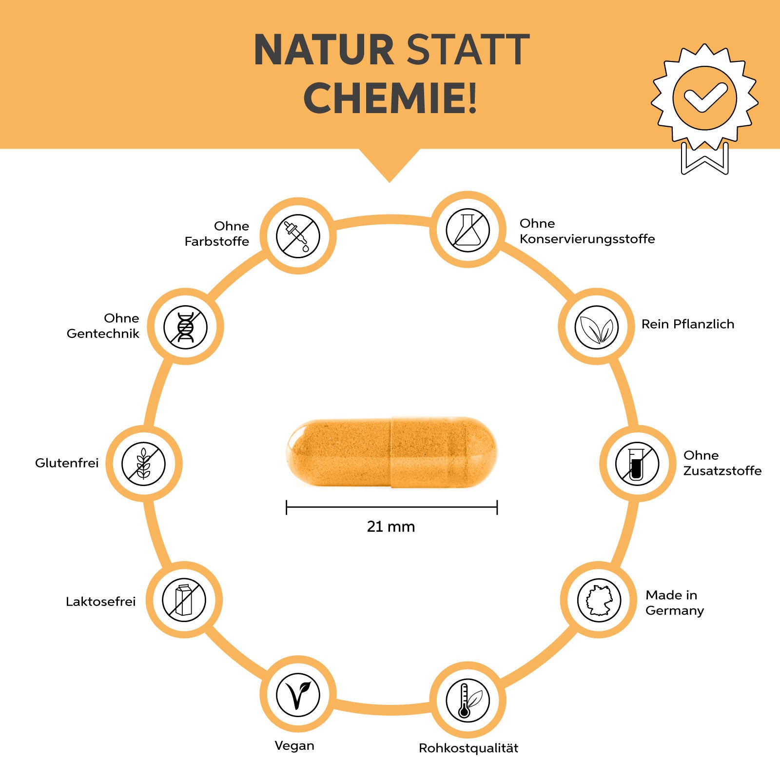 Bio Kurkuma Piperin Kapseln Eltabia