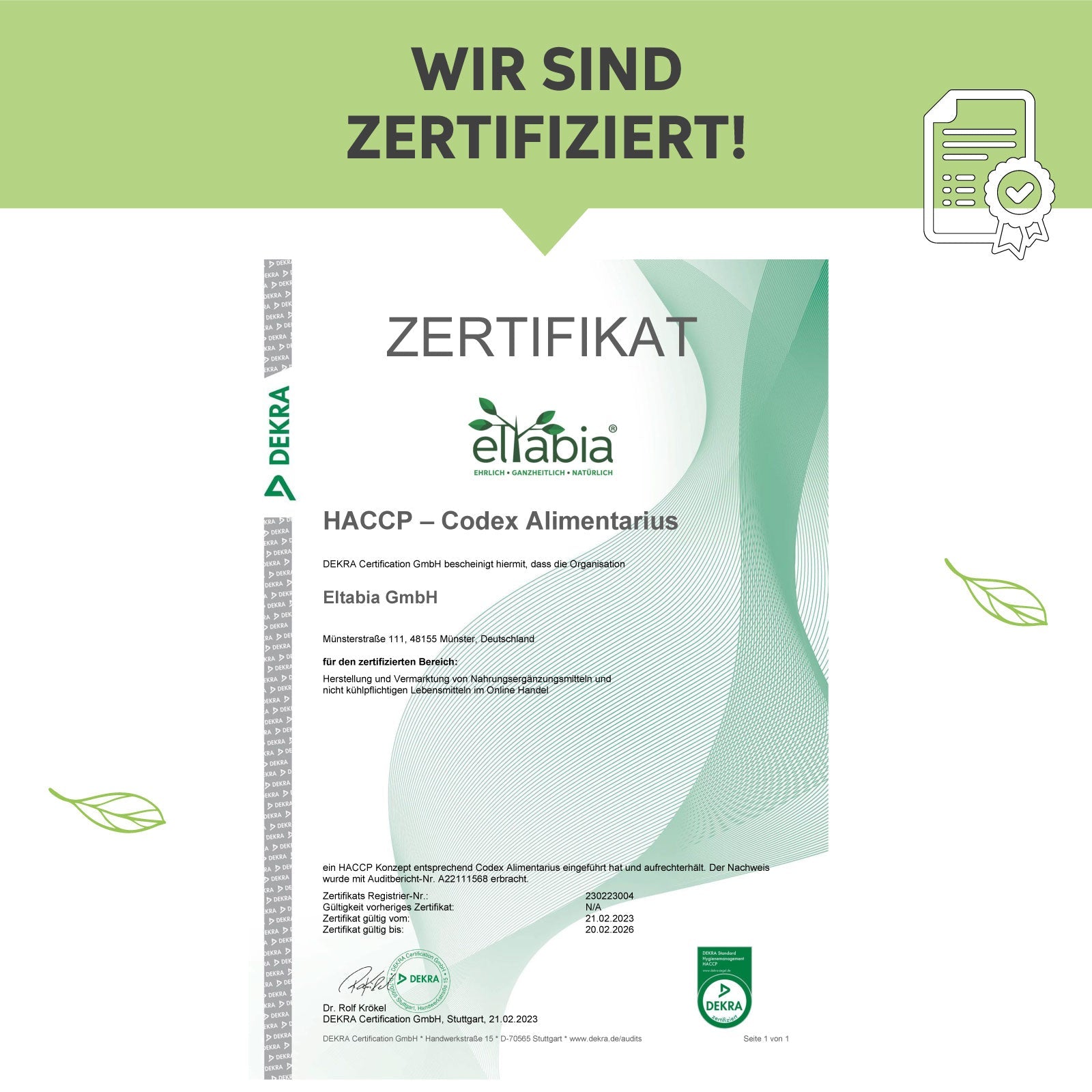 Bio-Matcha Kapseln Eltabia