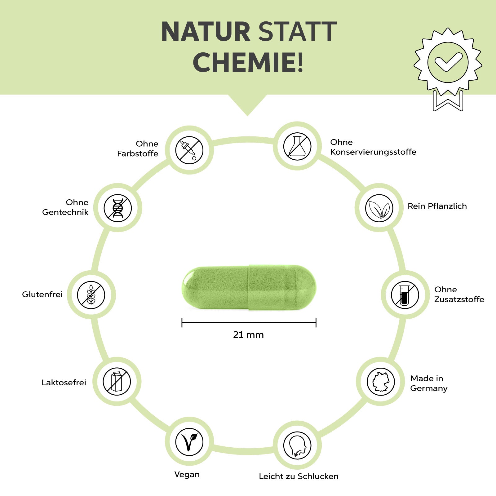 Bio-Weizengras Kapseln Eltabia