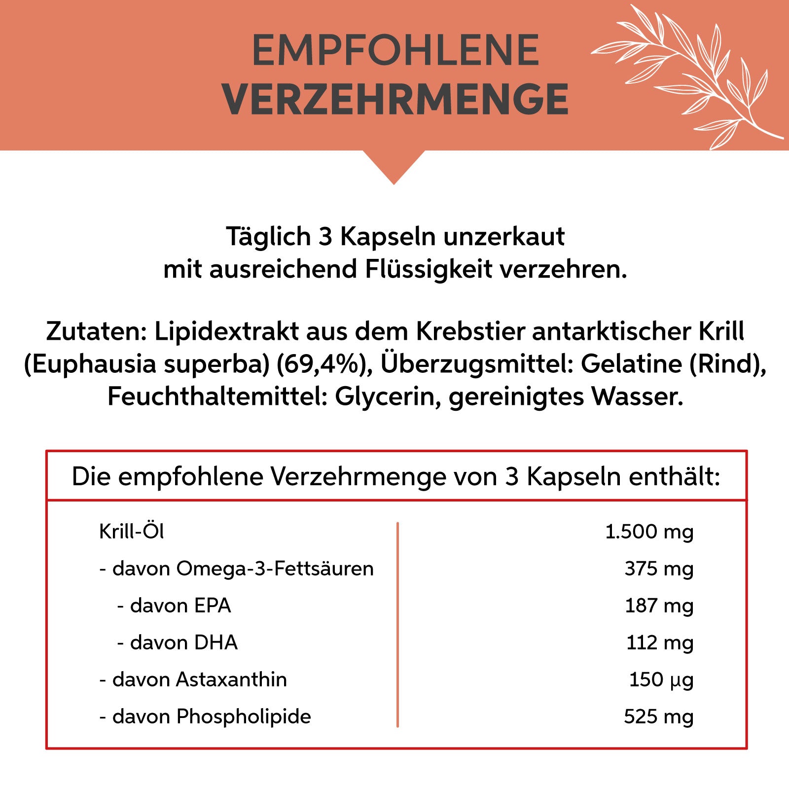 Krillöl Kapseln Eltabia