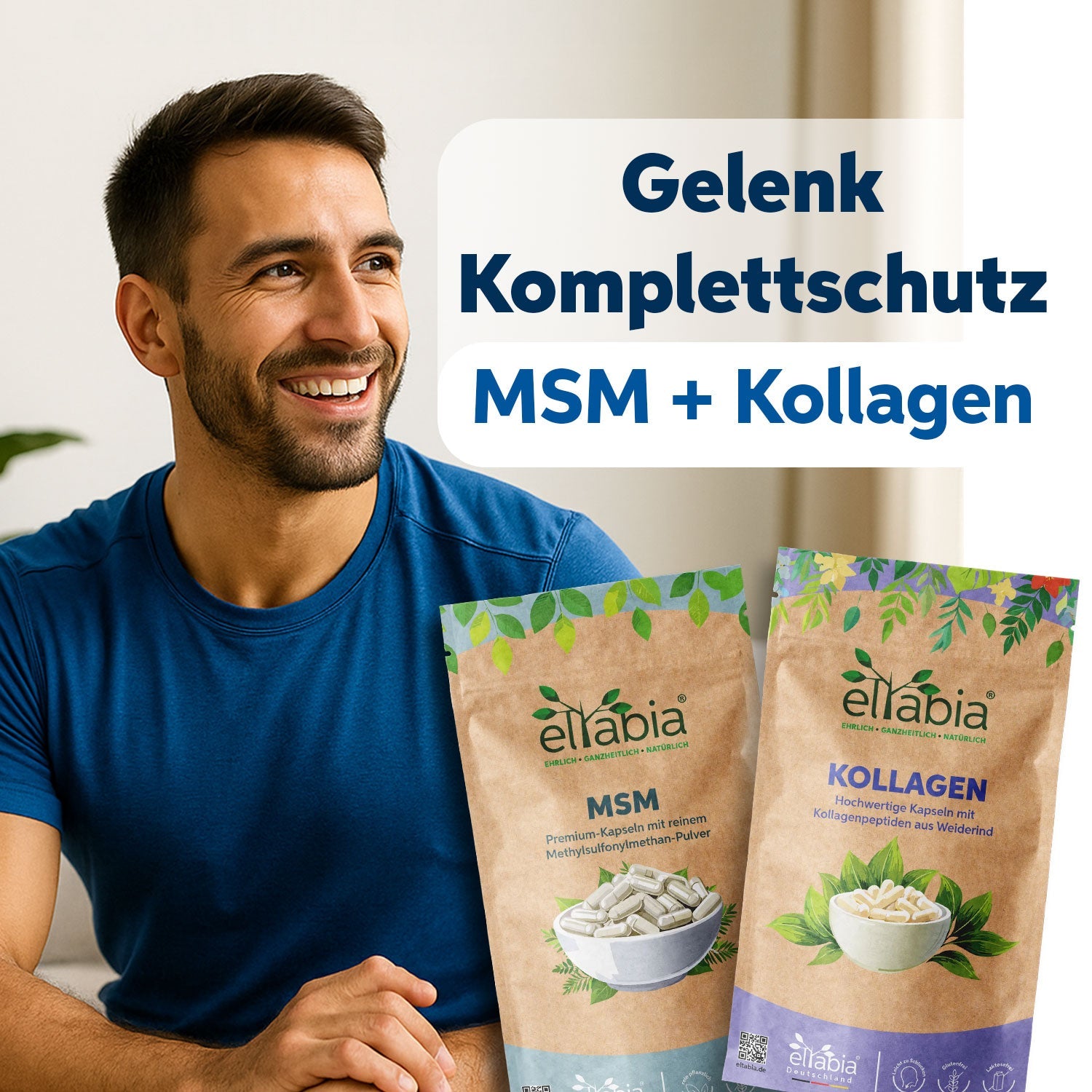 MSM + Kollagen | Gelenk-Komplettschutz Eltabia
