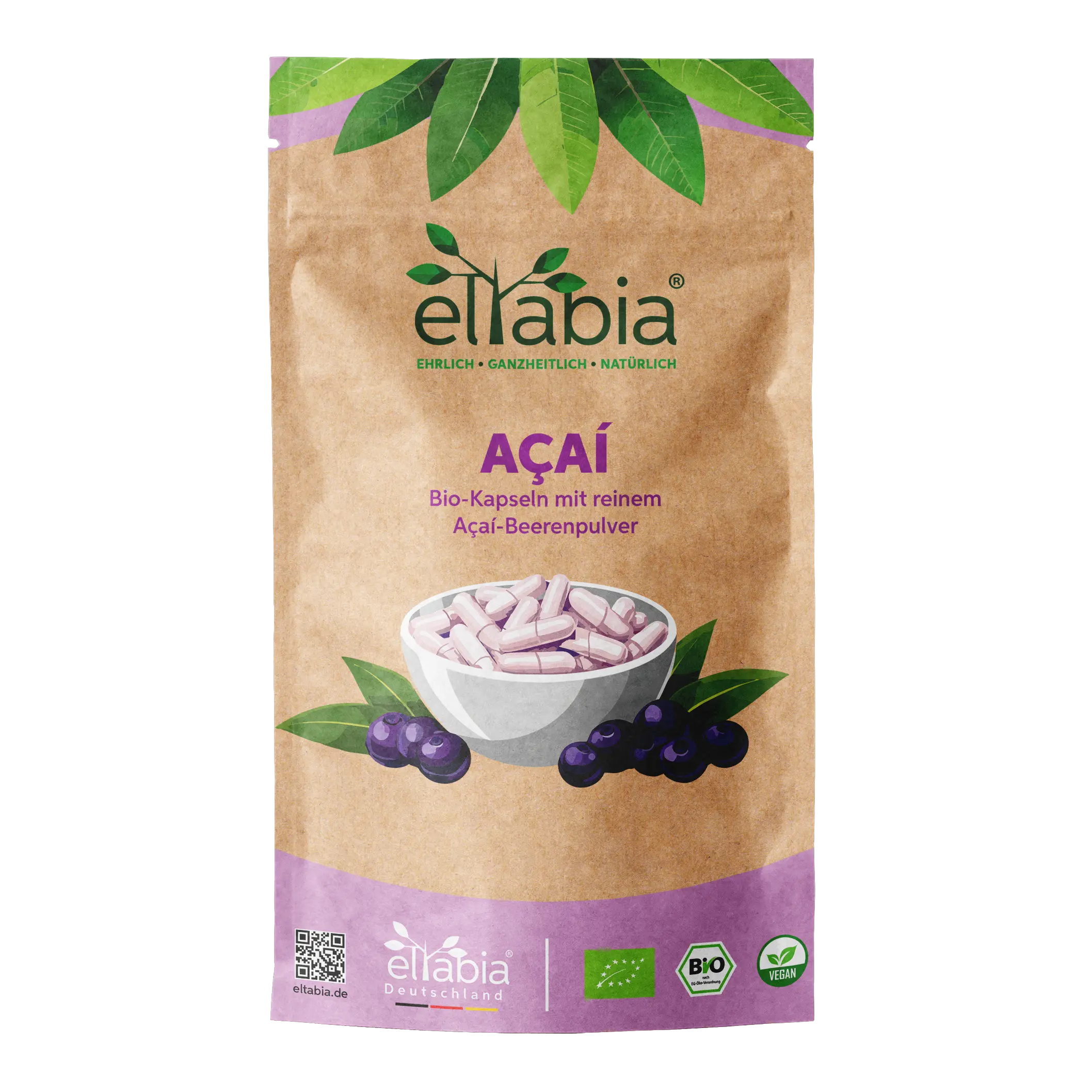 Bio Açaí Kapseln Eltabia