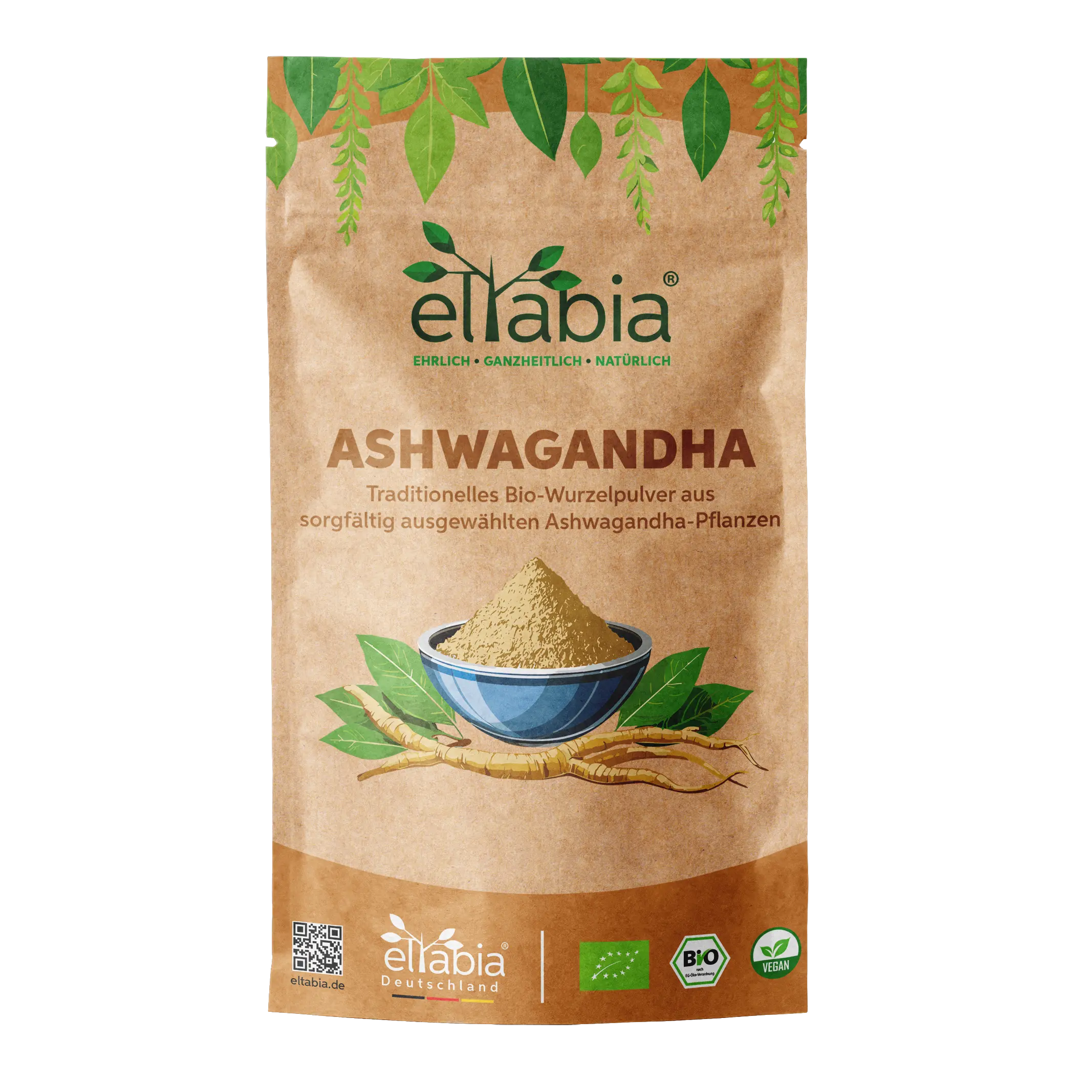 Bio-Ashwagandha Pulver Eltabia