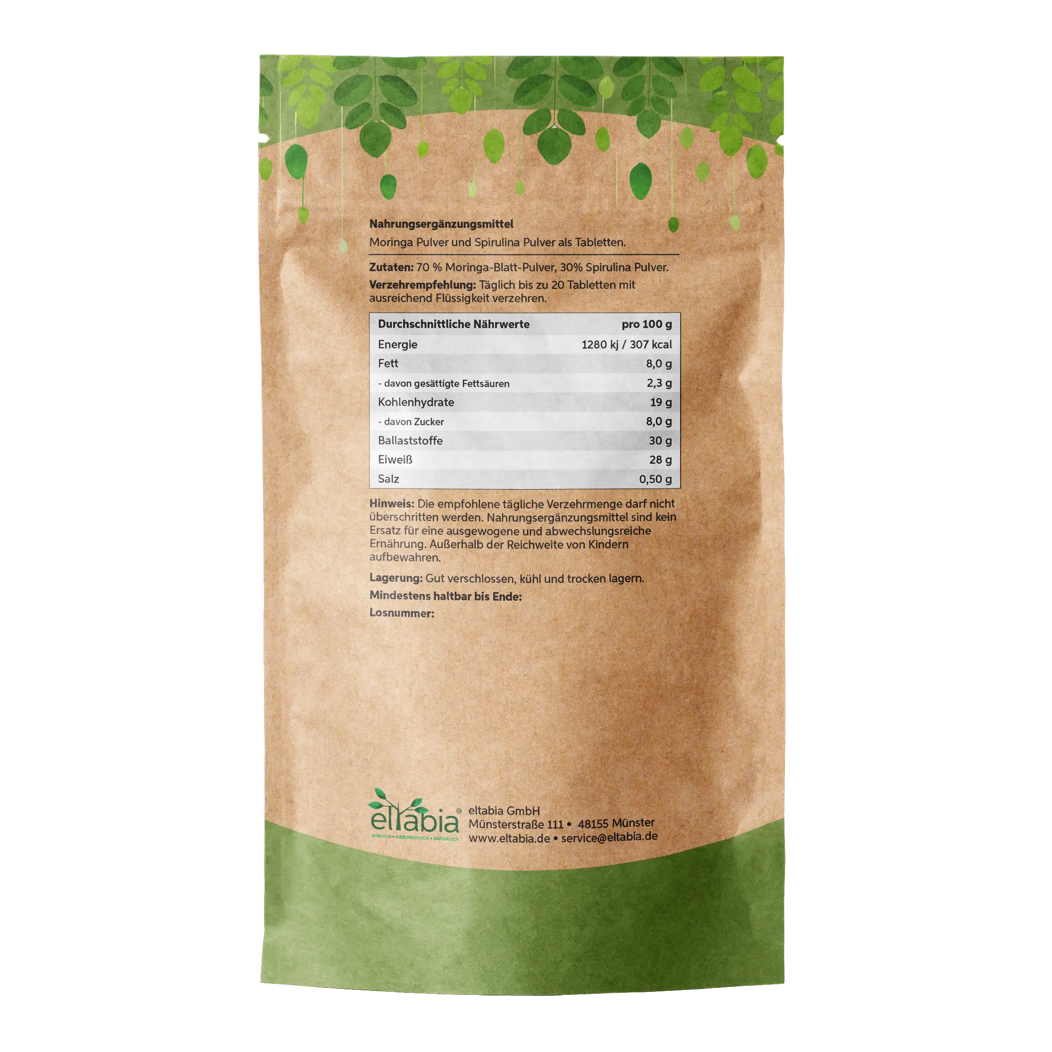 Moringa Presslinge Eltabia