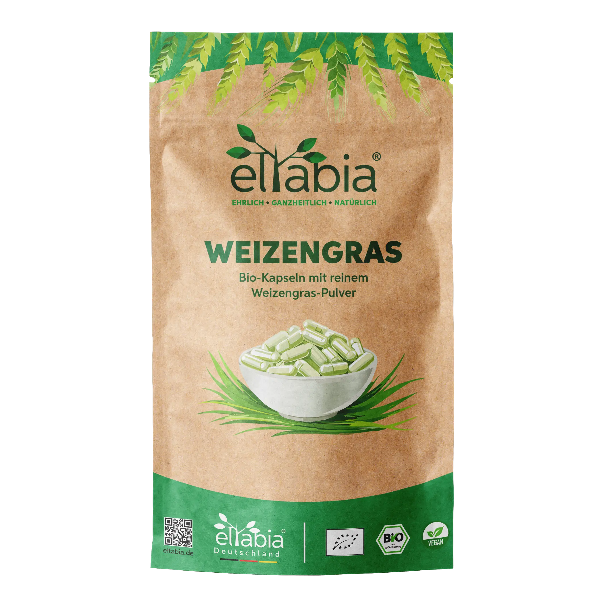 Bio-Weizengras Kapseln Eltabia