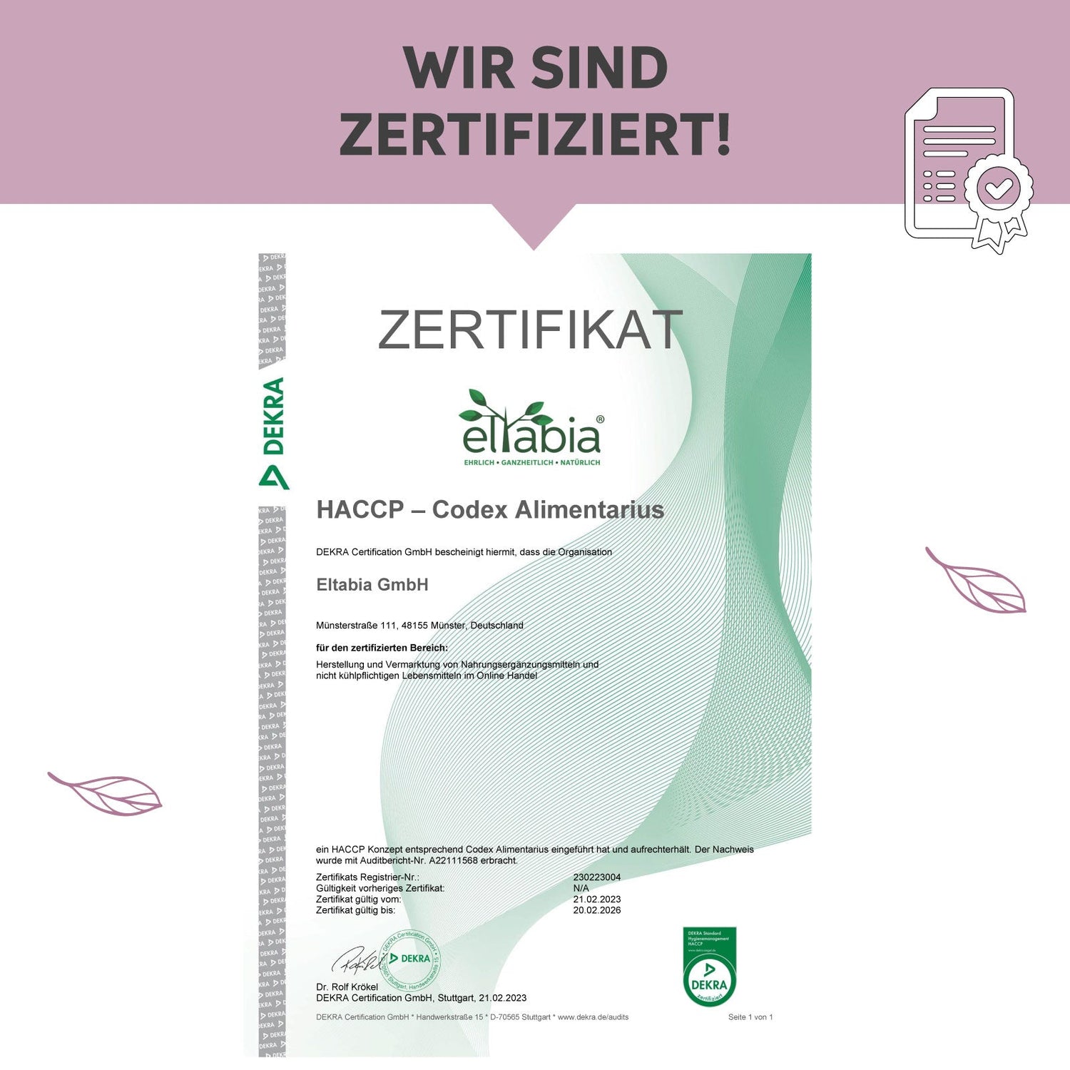 Bio Açaí Kapseln Eltabia