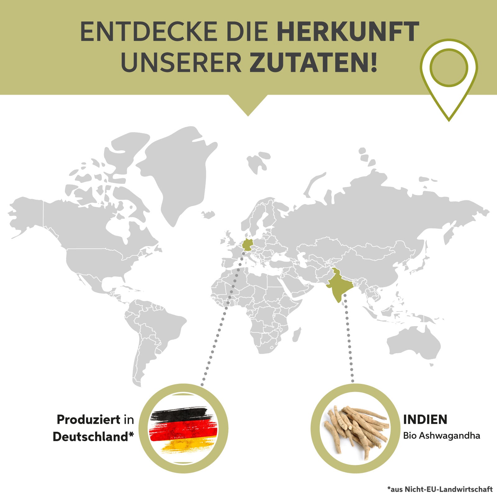 Ashwaghanda Herkunft Indien
