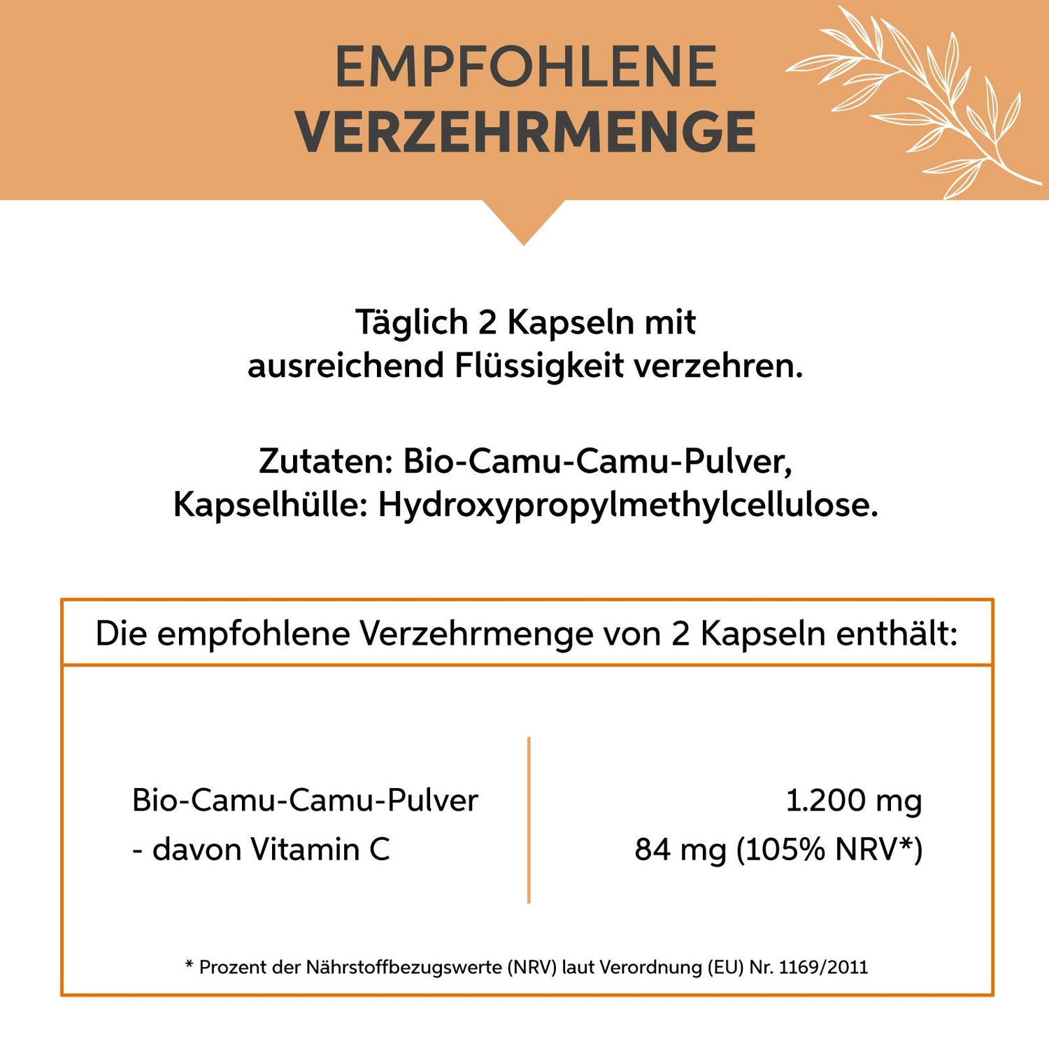 Bio Camu Camu Kapseln Eltabia