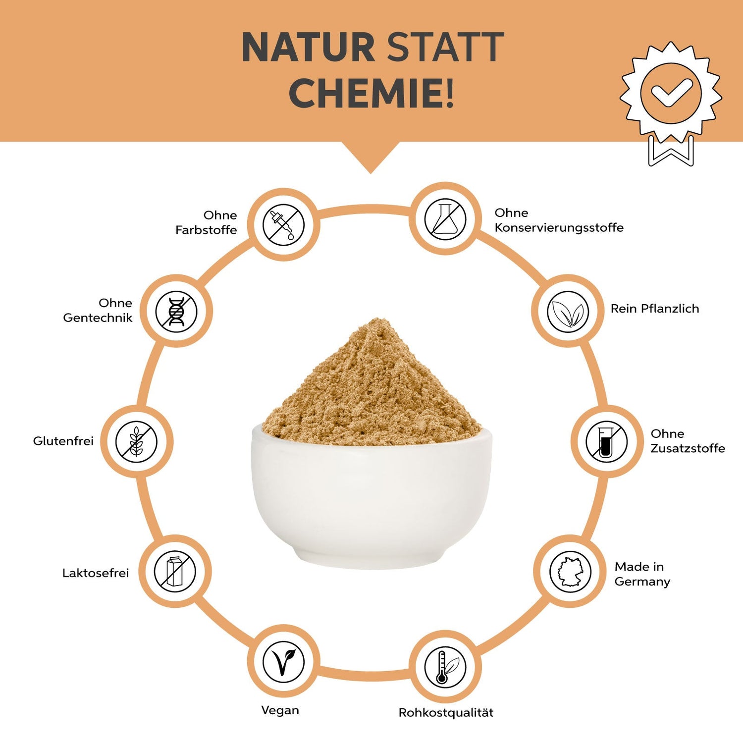 Bio-Camu Camu Pulver - Sonnengetrocknet Eltabia