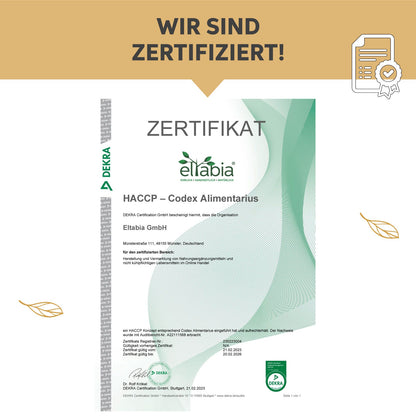 Bio Flohsamenschalen Kapseln – 99% Reinheit Eltabia