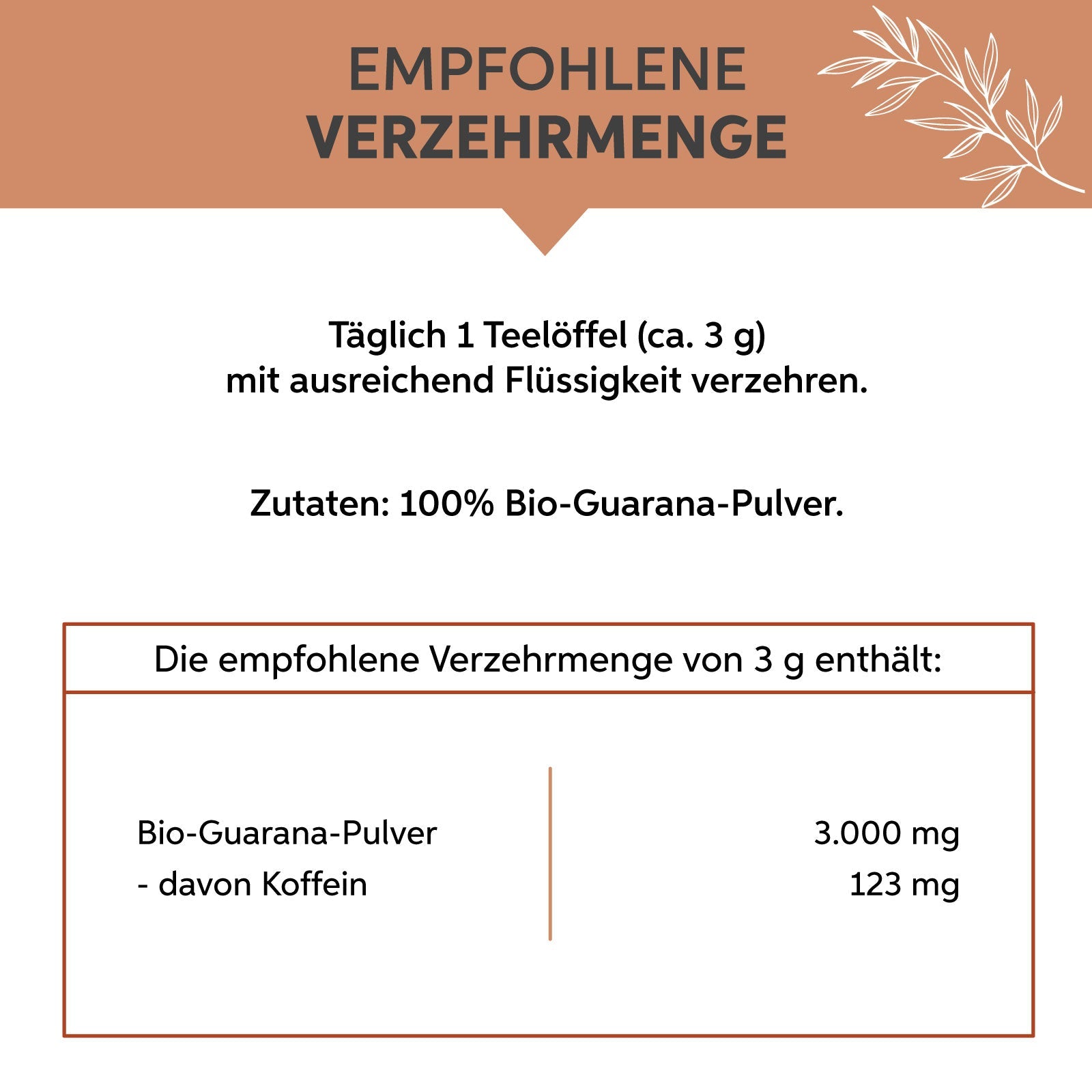 Bio Guarana Pulver Eltabia