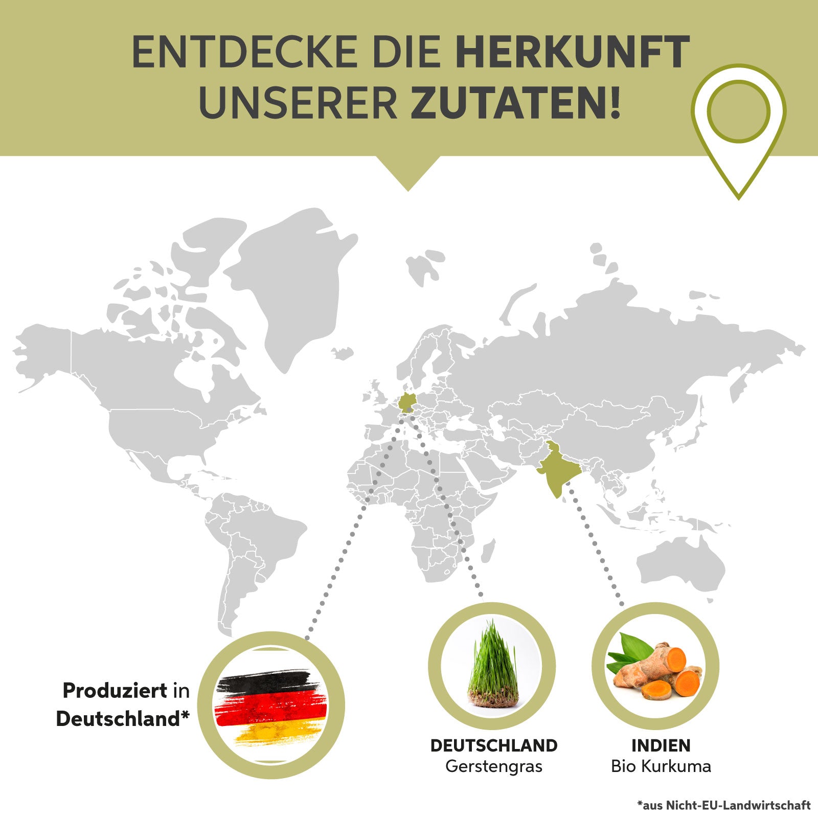 Bio Kurkuma Gerstengras Kapseln Eltabia