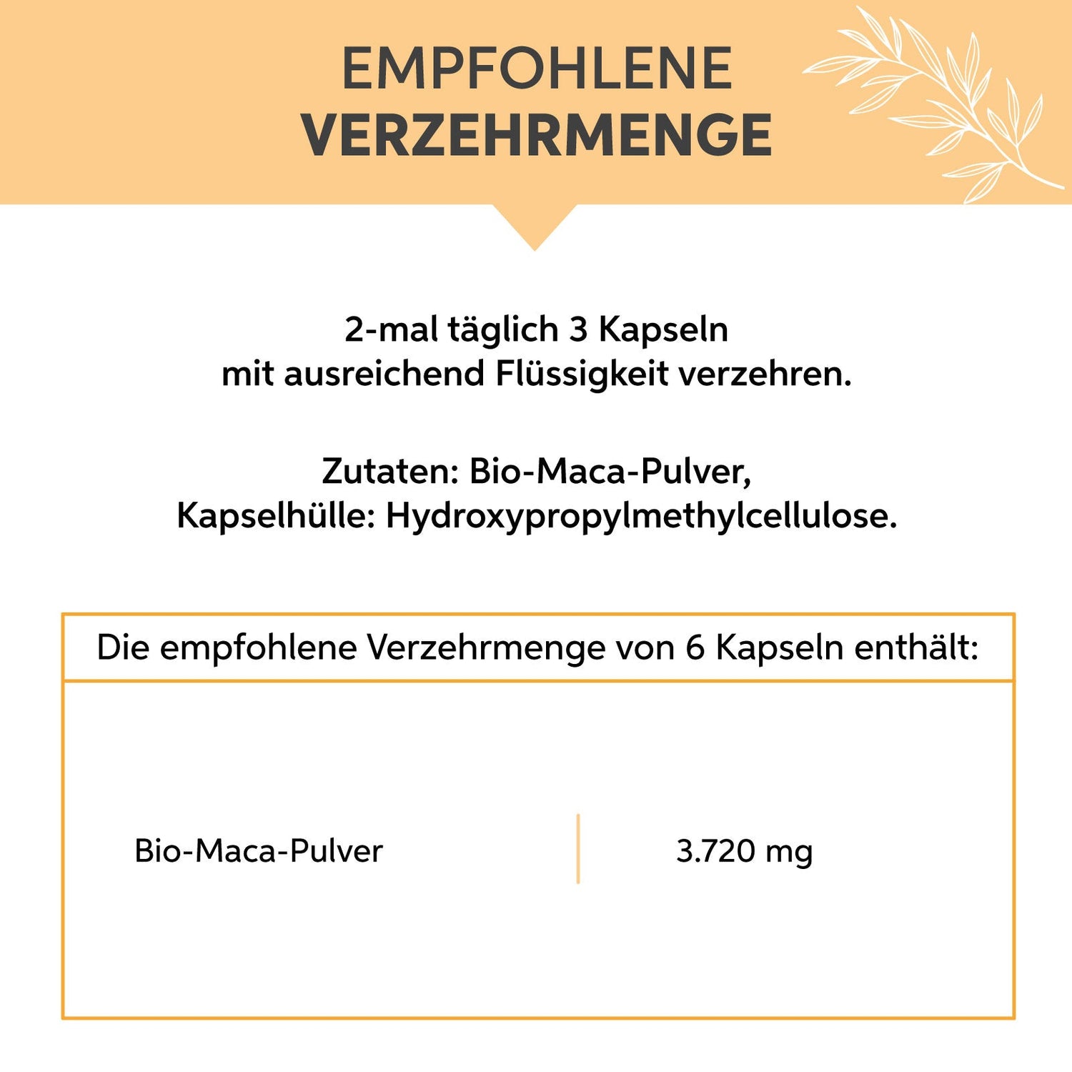 Bio Maca Kapseln Eltabia