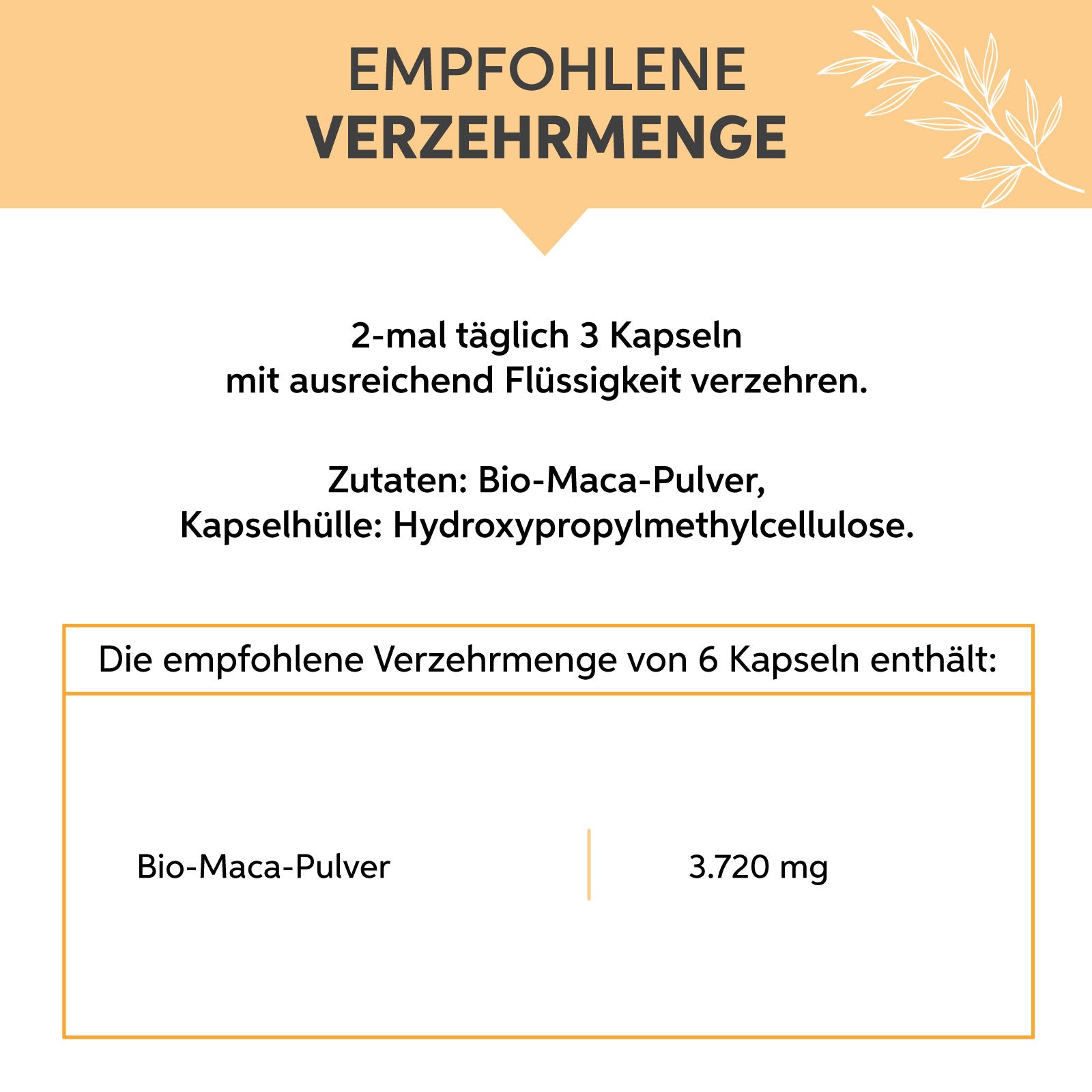 Bio Maca Kapseln Eltabia