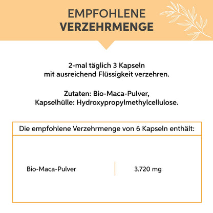 Bio Maca Kapseln Eltabia