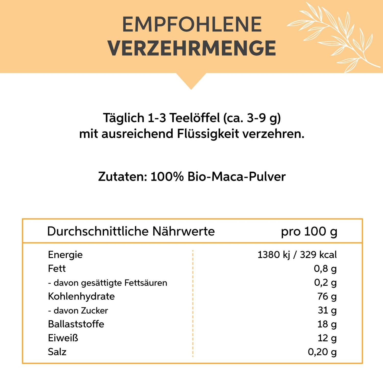 Bio Maca Pulver Eltabia