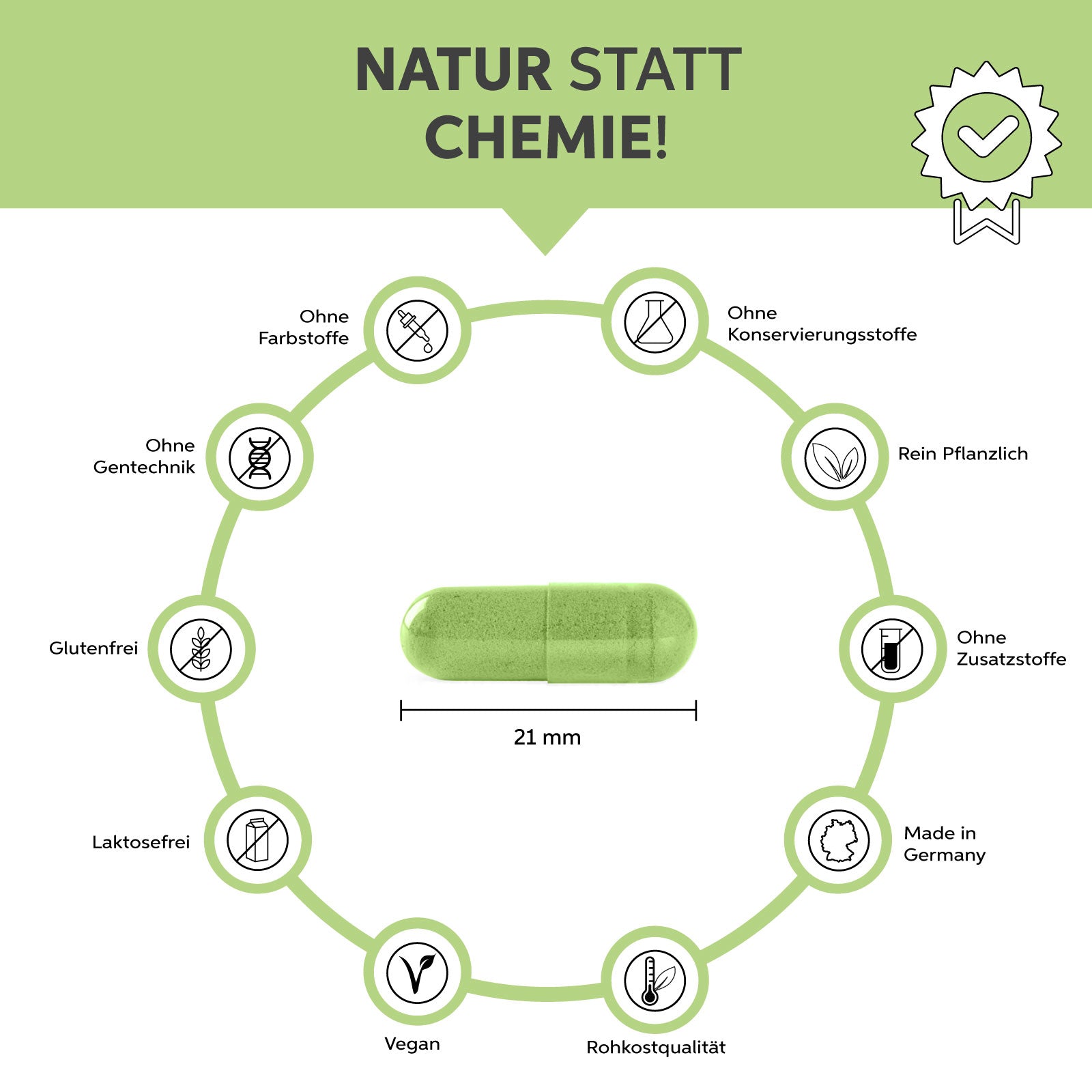 Bio-Matcha Kapseln Eltabia