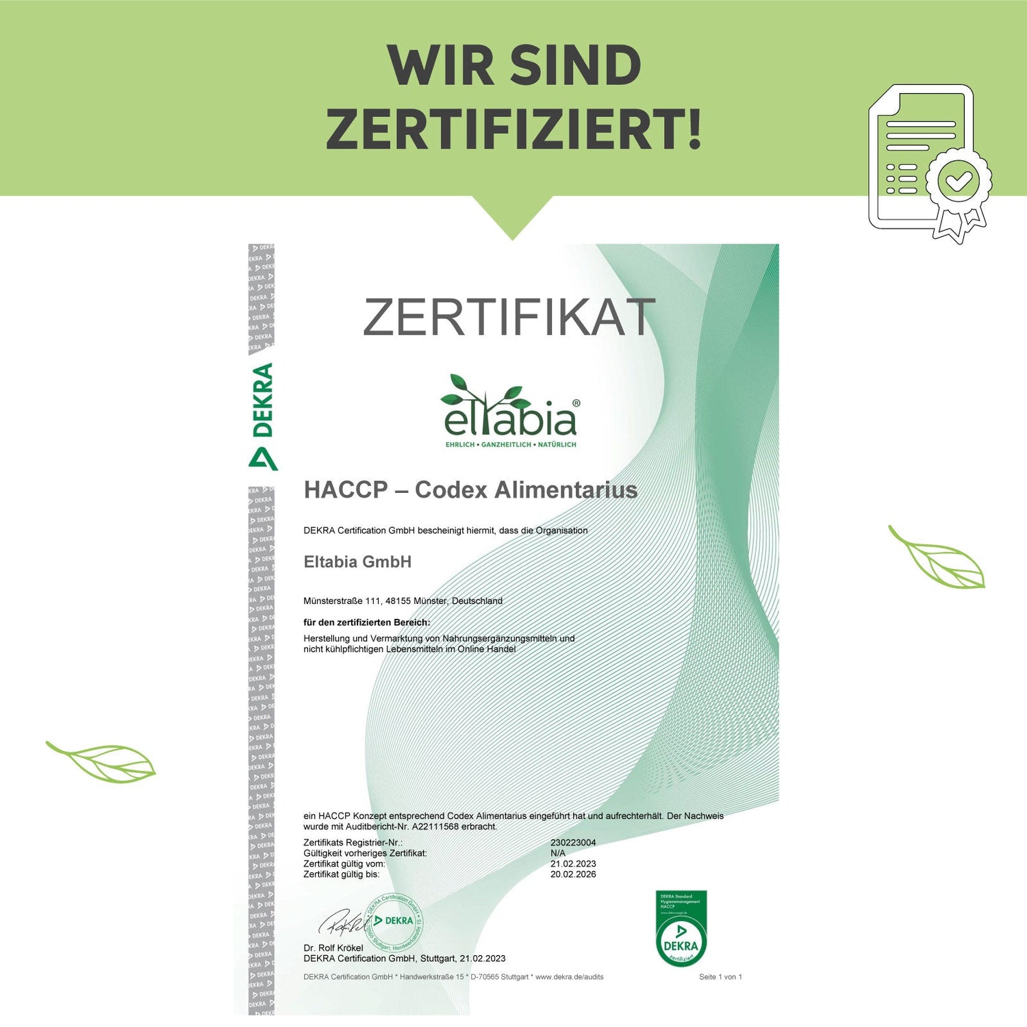 Bio-Matcha Kapseln Eltabia