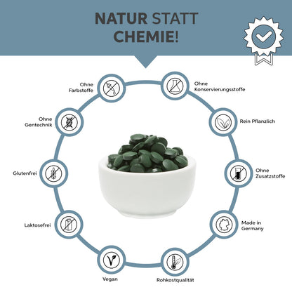 Bio Spirulina Presslinge Eltabia