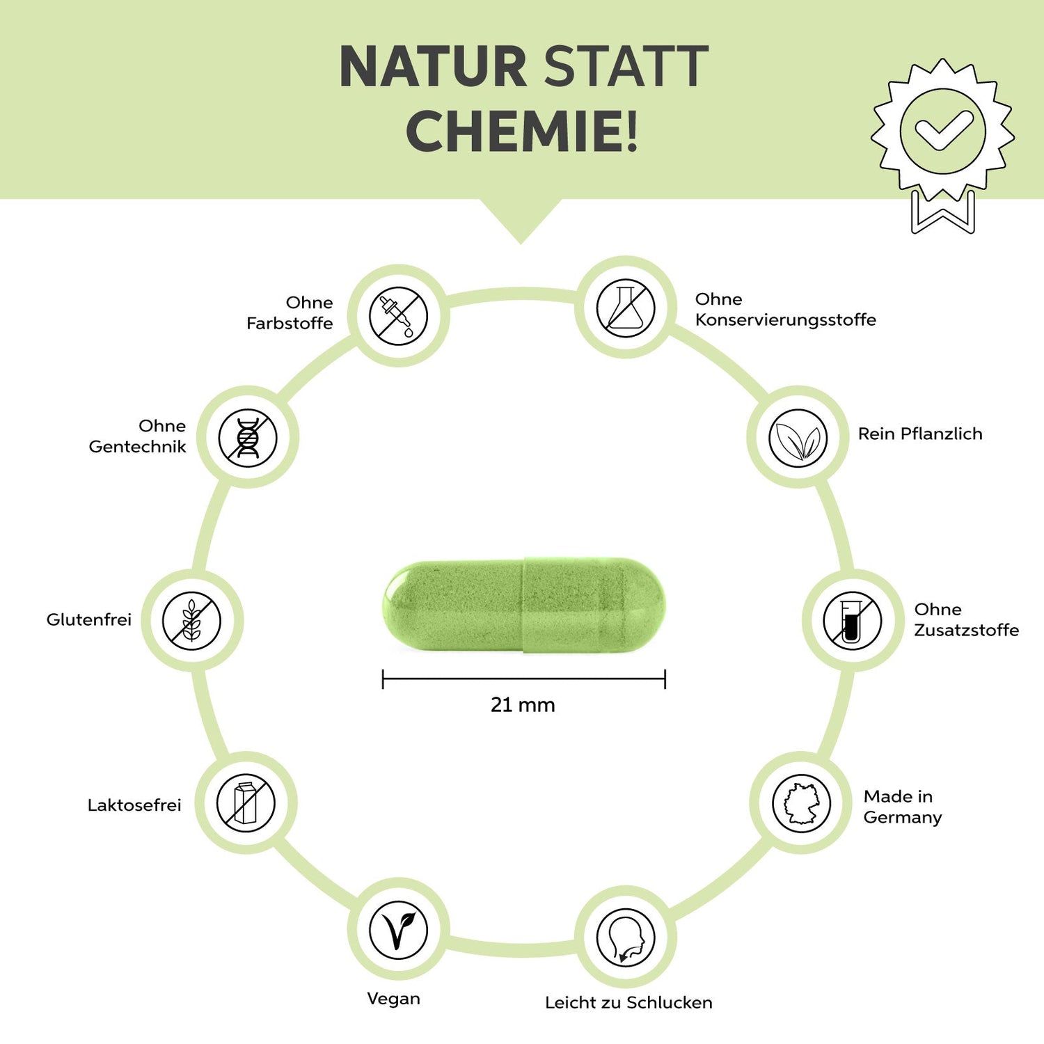 Bio-Weizengras Kapseln Eltabia