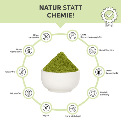 Bio-Weizengras Pulver Eltabia