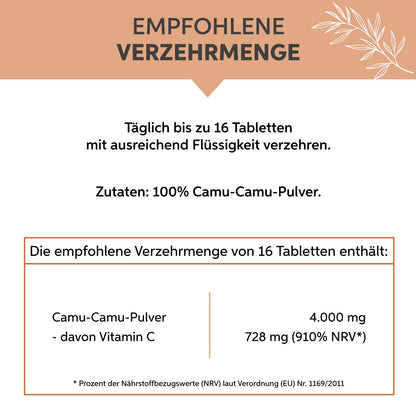 Camu Camu Presslinge Eltabia