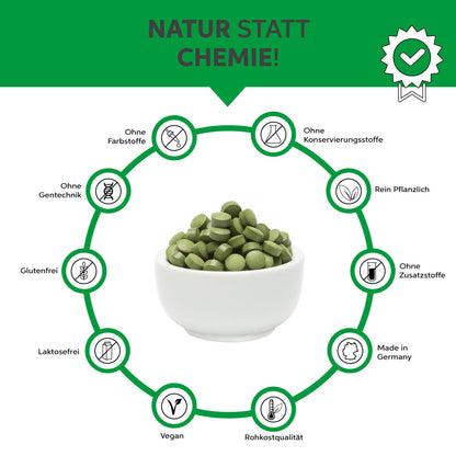 Bio Chlorella Presslinge Eltabia