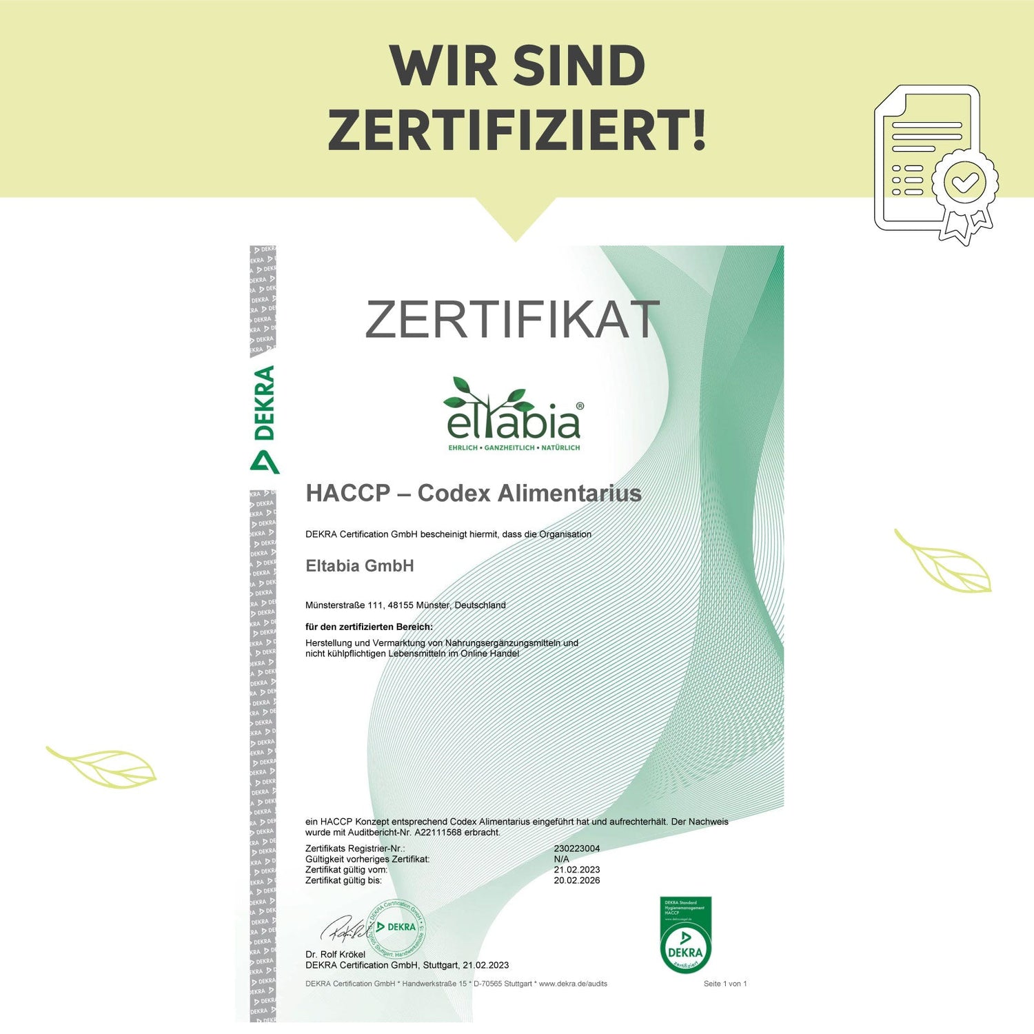 MSM + Kollagen | Gelenk-Komplettschutz Eltabia