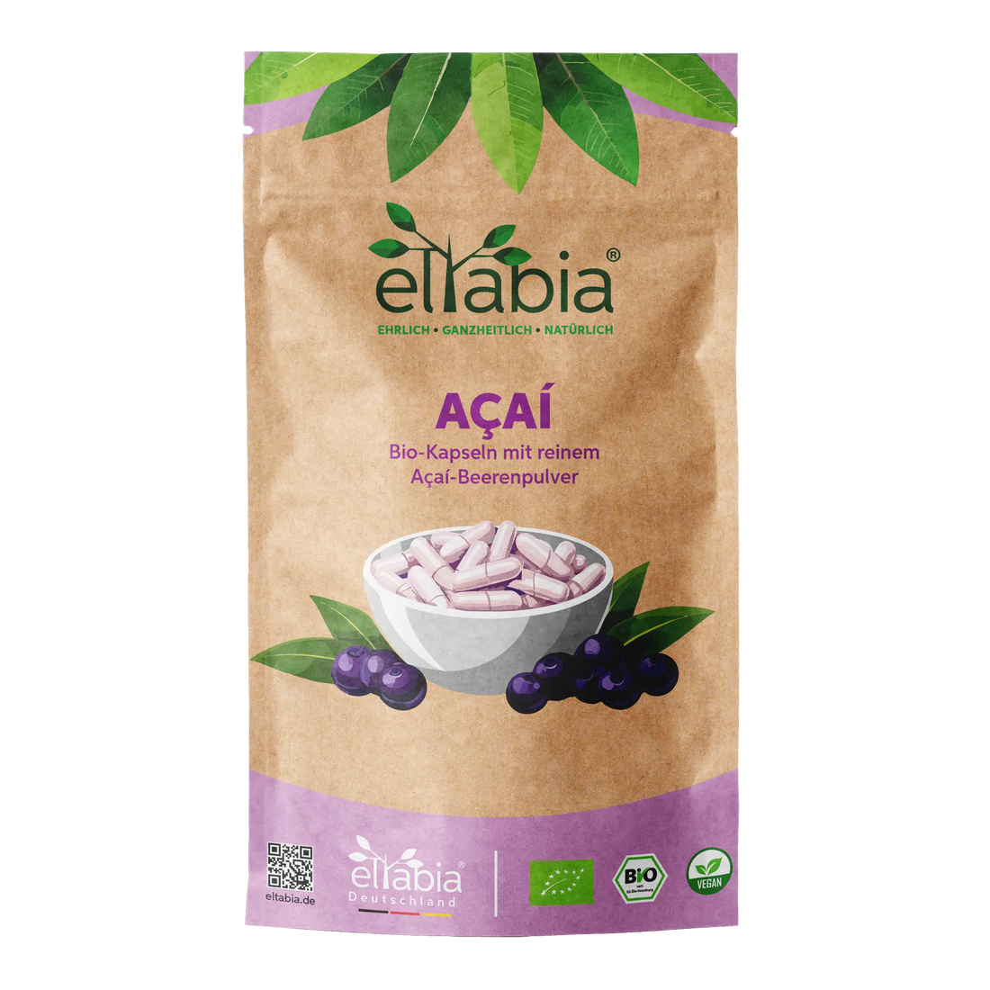 Bio Açaí Kapseln Eltabia