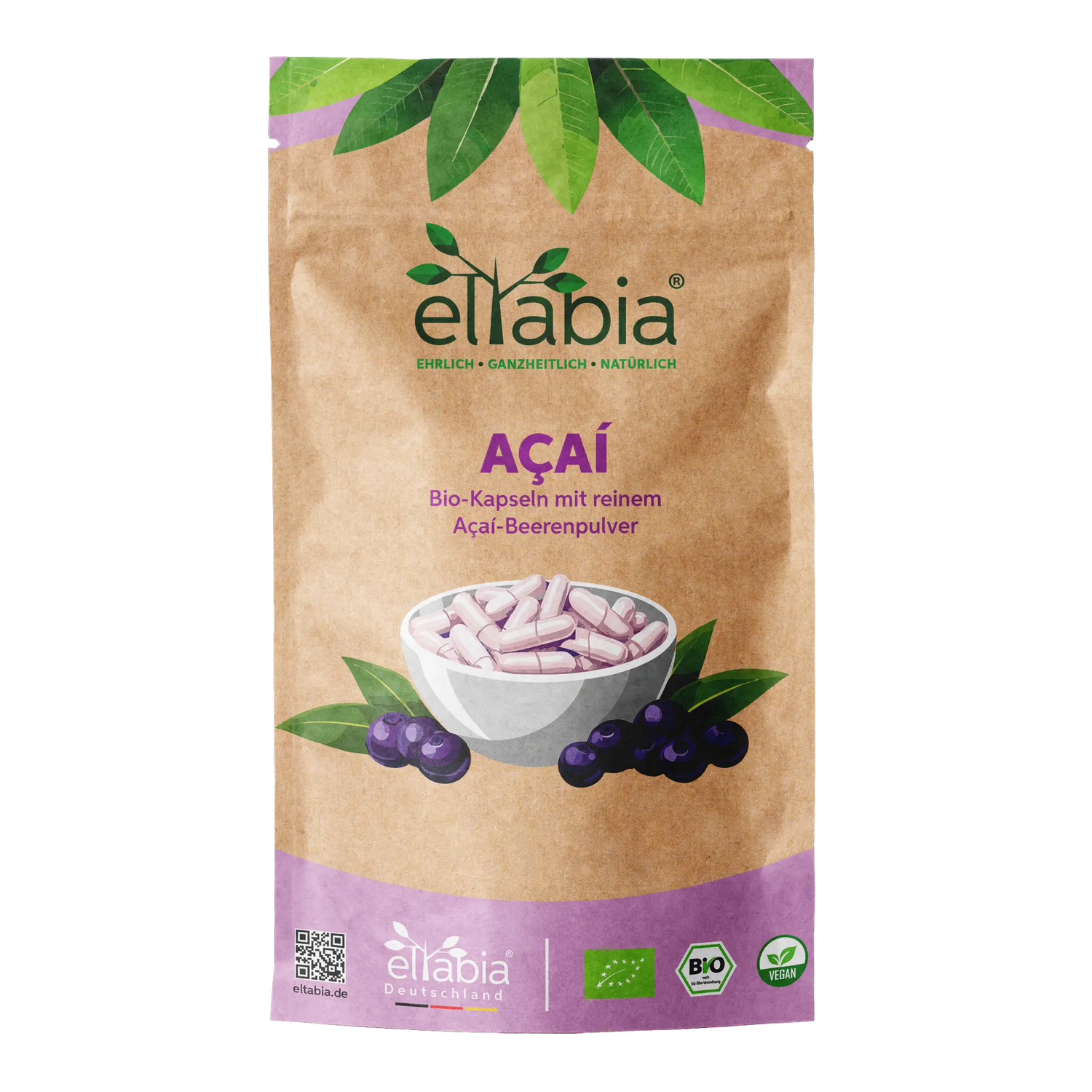 Bio Açaí Kapseln Eltabia