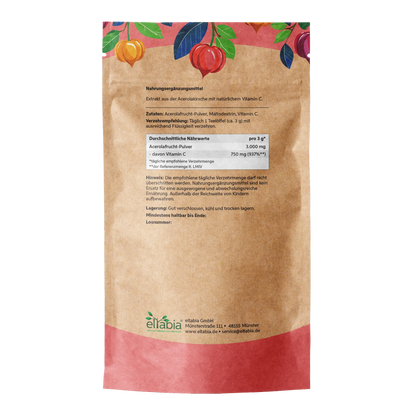 Acerola Pulver -Vitamin C Eltabia