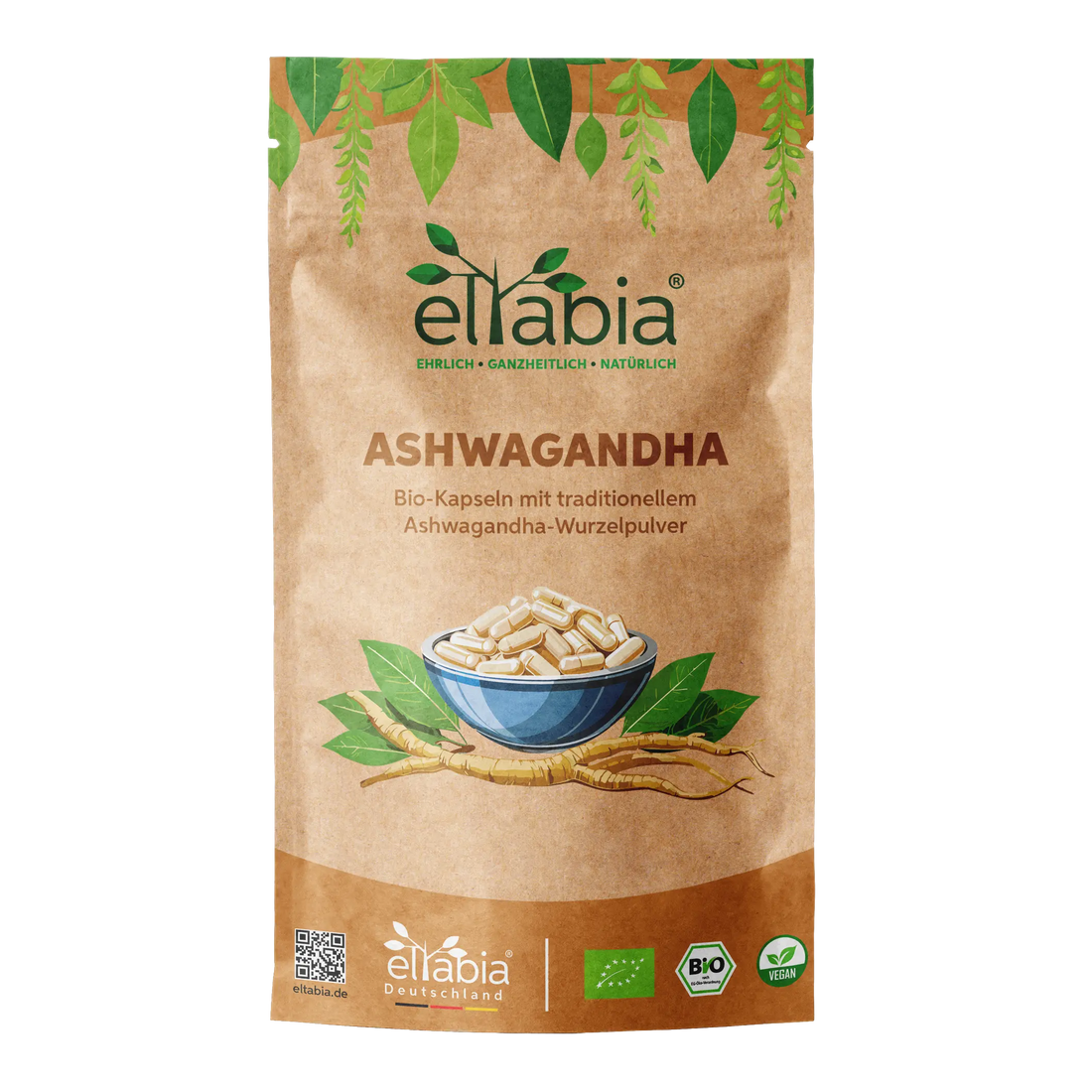 Bio Ashwagandha Kapseln Eltabia