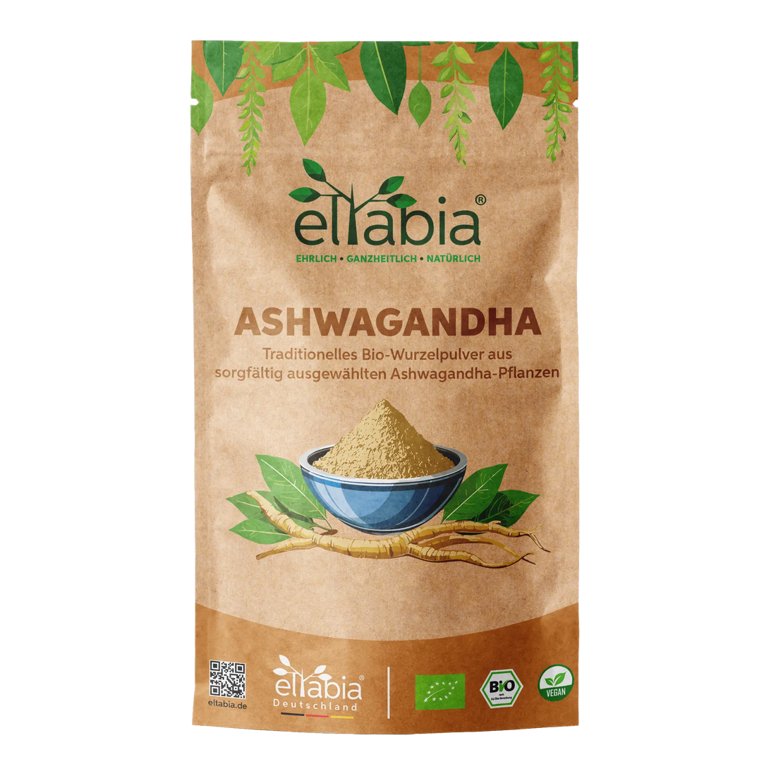 Bio-Ashwagandha Pulver Eltabia