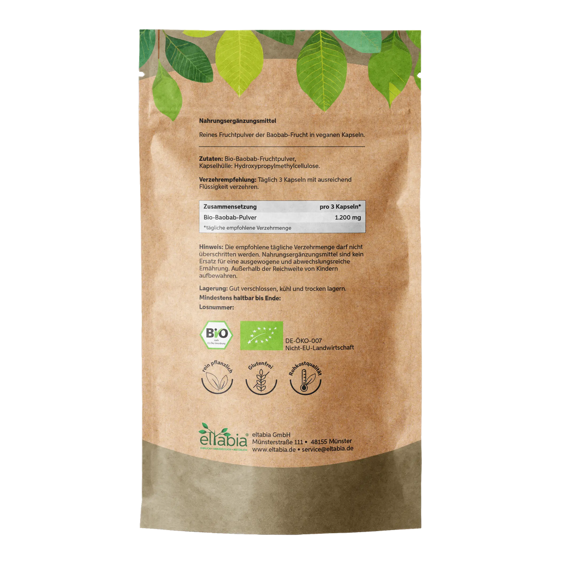 Bio Baobab Kapseln Eltabia