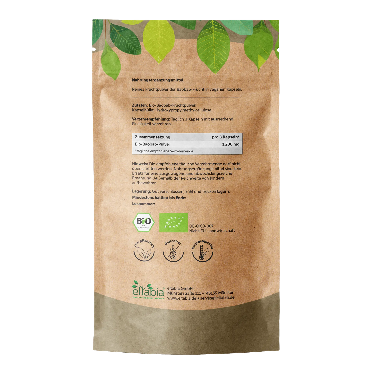 Bio Baobab Kapseln Eltabia