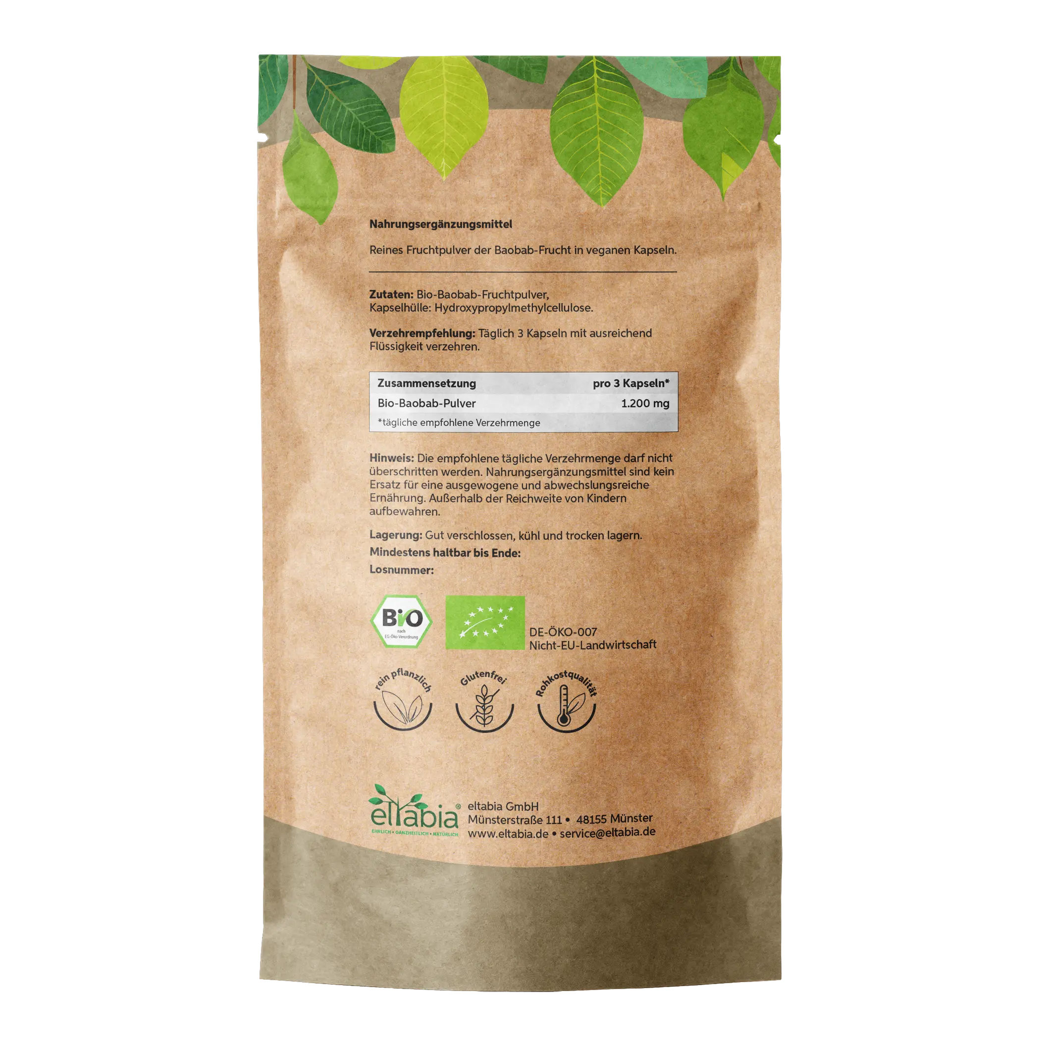 Bio Baobab Kapseln Eltabia