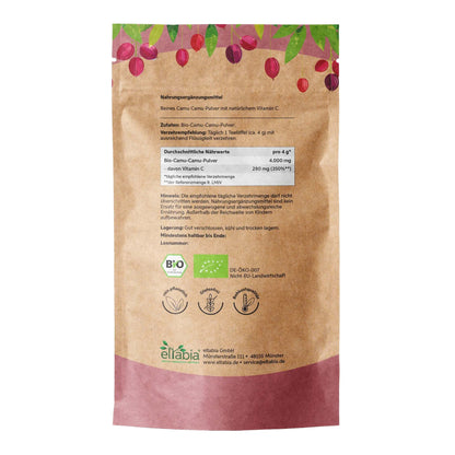 Bio-Camu Camu Pulver - Sonnengetrocknet Eltabia