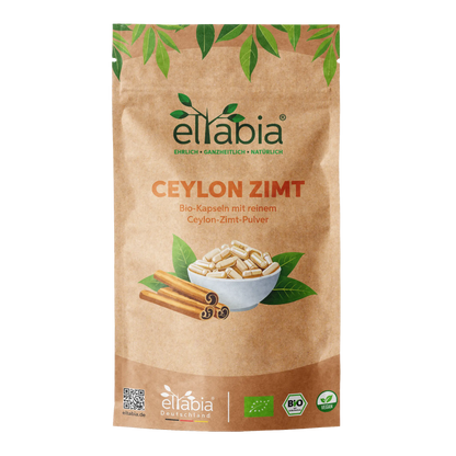 Bio Ceylon Zimt Kapseln Eltabia