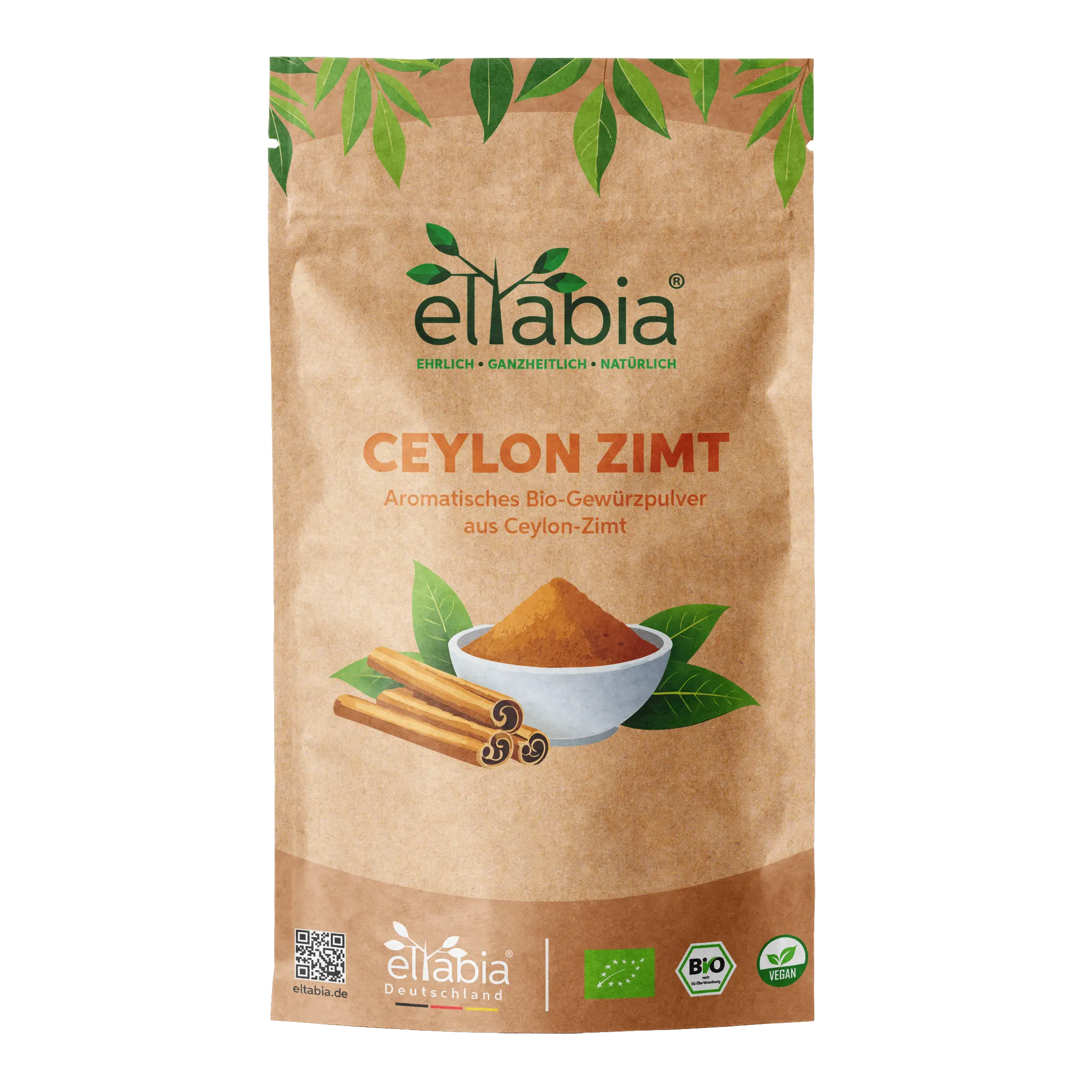 Bio Ceylon Zimt Pulver Eltabia