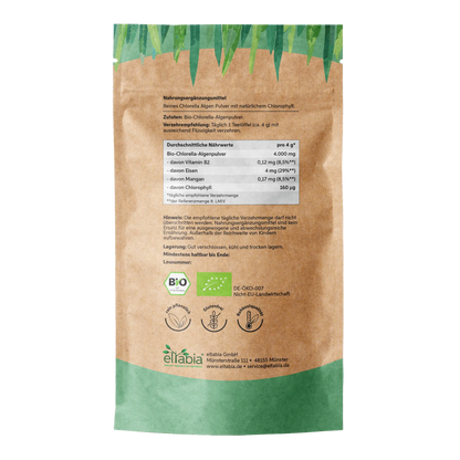 Bio Chlorella Pulver Eltabia