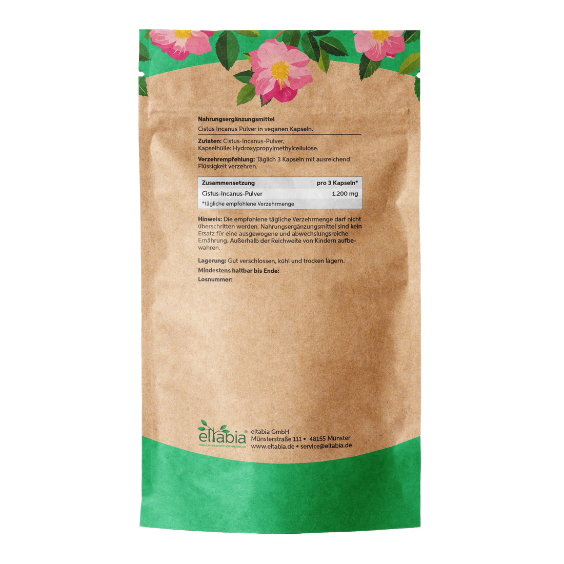Cistus Incanus Kapseln Eltabia