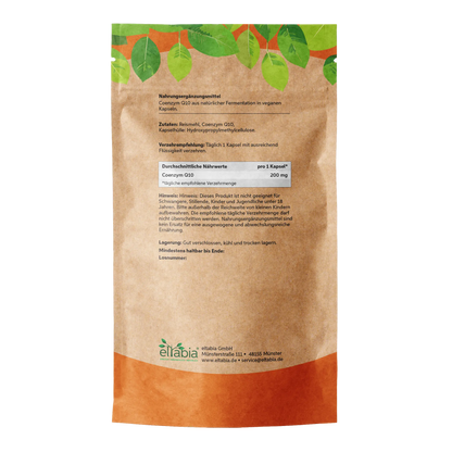 Coenzym Q10 Kapsel hochdosiert 200mg/Kapsel Eltabia