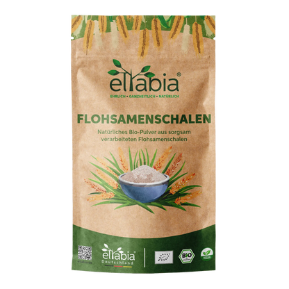 Bio Flohsamenschalen Pulver - 99% Reinheit Eltabia