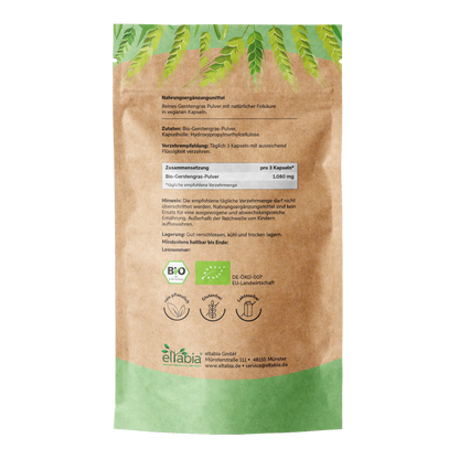 Bio Gerstengras Kapseln Eltabia