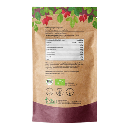 Bio Hagebutten Pulver Eltabia