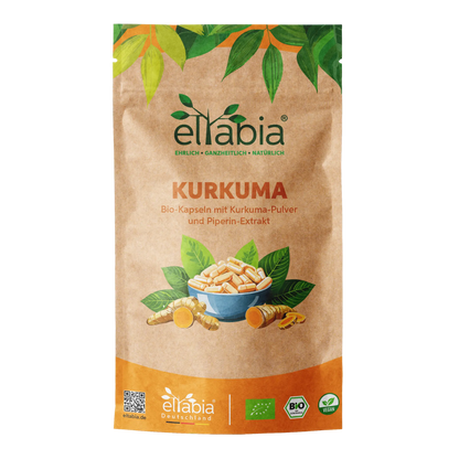 Bio Kurkuma Piperin Kapseln Eltabia