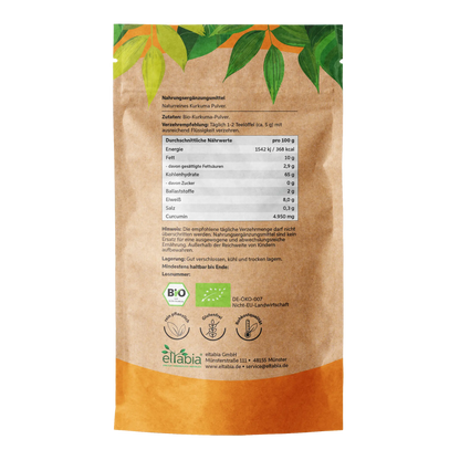 Bio Kurkuma Pulver Eltabia