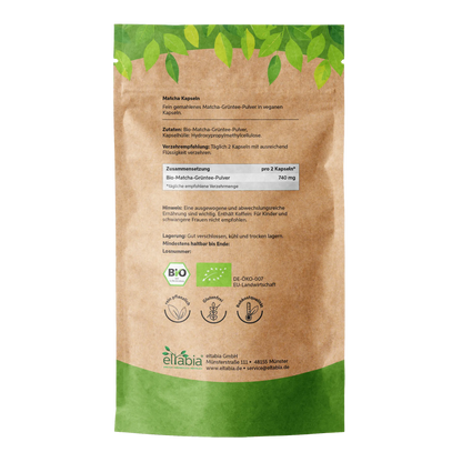 Bio-Matcha Kapseln Eltabia