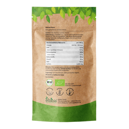 Bio Matcha Pulver Eltabia