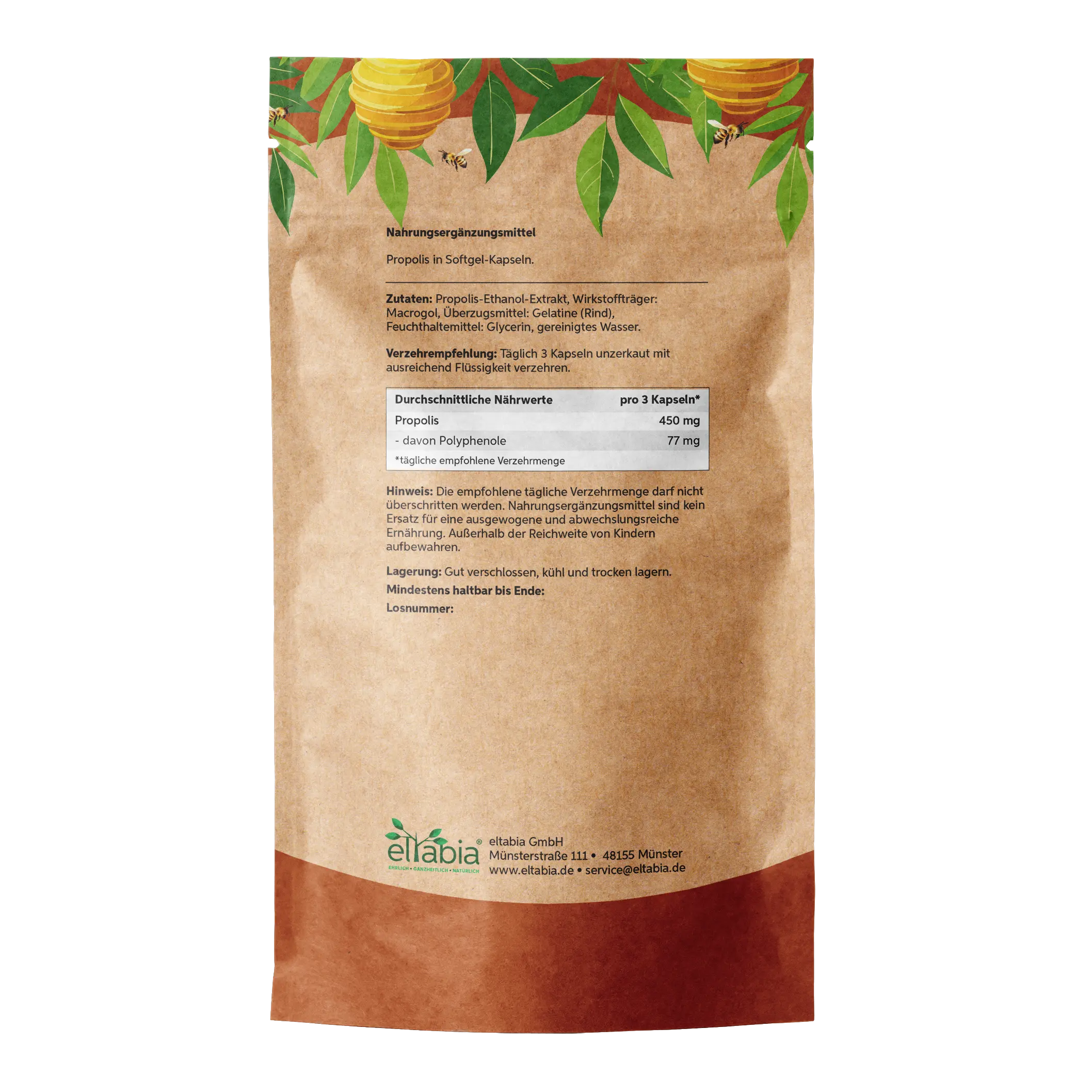 Propolis Kapseln Eltabia